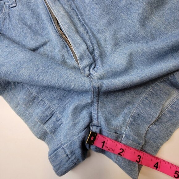 FADED Cotton Denim Shorts Size S or Size M - Picture 8 of 15